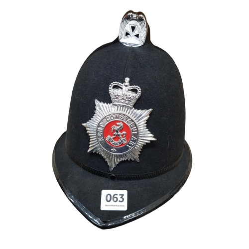 63 - KENT CONSTABULARY HELMET