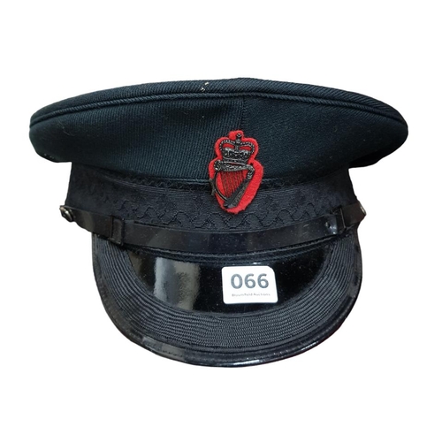 66 - 2 ROYAL ULSTER CONSTABULARY SUPERINTENDENT'S CAPS (DIFFERENT CAP BADGES)