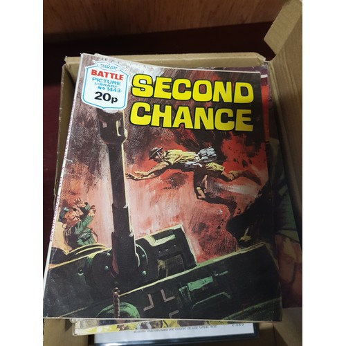 203 - BOX OF 1960'S WAR COMICS