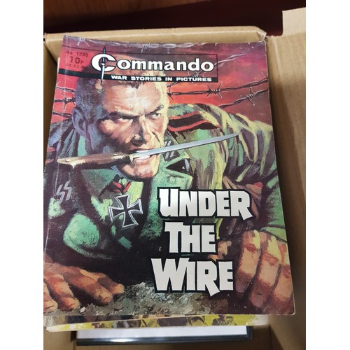 203 - BOX OF 1960'S WAR COMICS