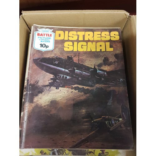 203 - BOX OF 1960'S WAR COMICS