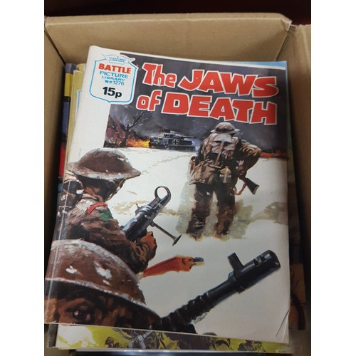 203 - BOX OF 1960'S WAR COMICS