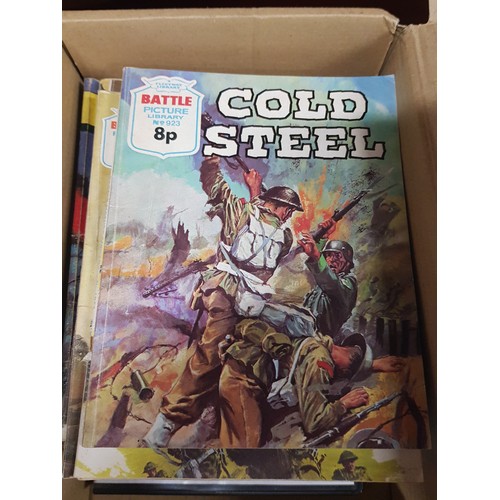 203 - BOX OF 1960'S WAR COMICS