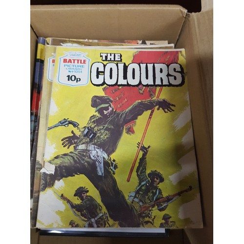 203 - BOX OF 1960'S WAR COMICS