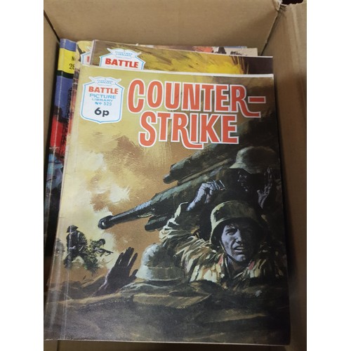 203 - BOX OF 1960'S WAR COMICS