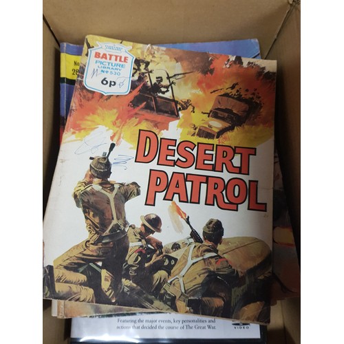 203 - BOX OF 1960'S WAR COMICS