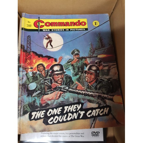 203 - BOX OF 1960'S WAR COMICS