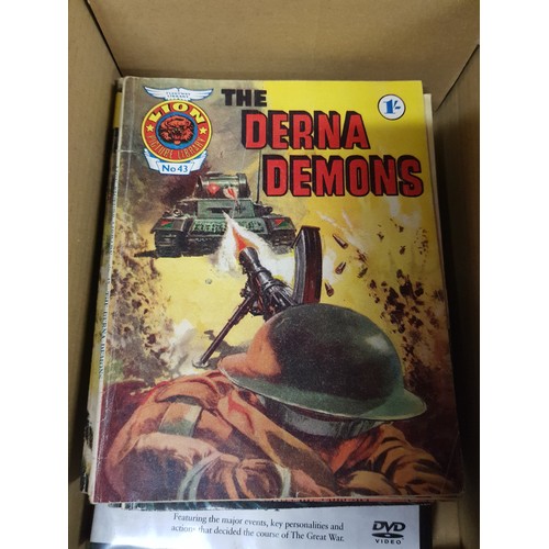 203 - BOX OF 1960'S WAR COMICS