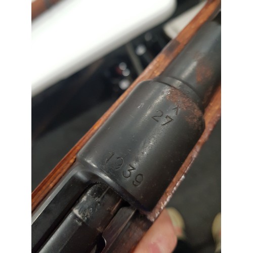 32 - DEACTIVATED MAUSER K-98 BOLT ACTION RIFLE 7.92MM BARREL 24