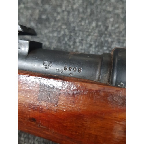 32 - DEACTIVATED MAUSER K-98 BOLT ACTION RIFLE 7.92MM BARREL 24