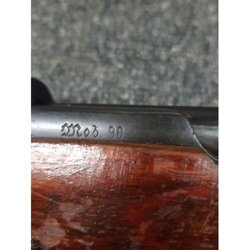 32 - DEACTIVATED MAUSER K-98 BOLT ACTION RIFLE 7.92MM BARREL 24