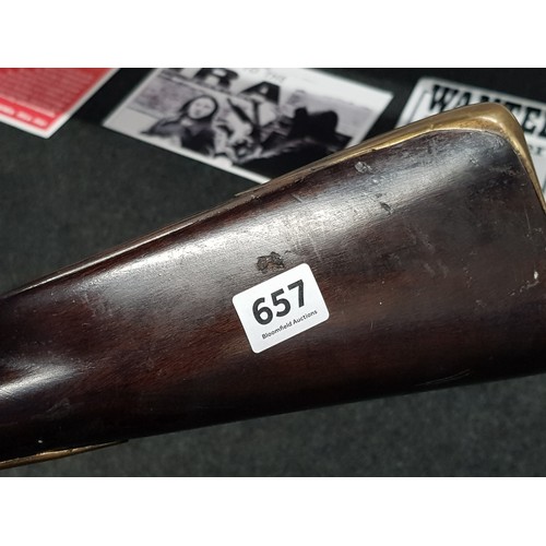 657 - ANTIQUE BLUNDERBUSS