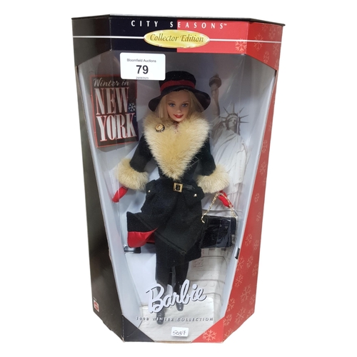 Winter in discount new york barbie