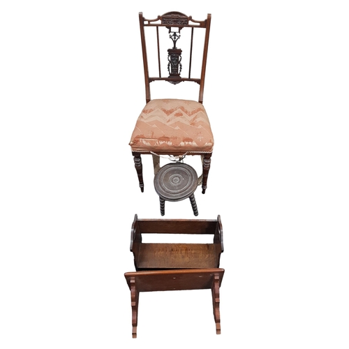 14 - QUANTITY OF ANTIQUE FURNITURE