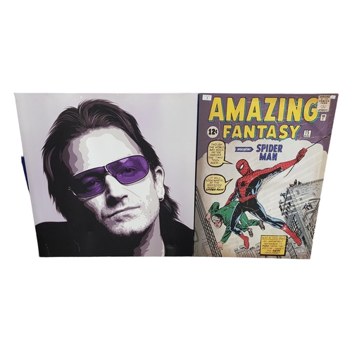 3 - SPIDERMAN ISSUE 1 CANVAS AND BONO CANVAS