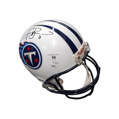 86 - SIGNED TITANS HELMET