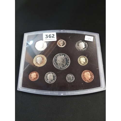 362 - ROYAL MINT PROOF COIN SET YEAR 2000