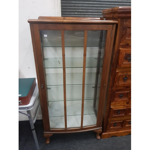 115 - ANTIQUE DISPLAY UNIT