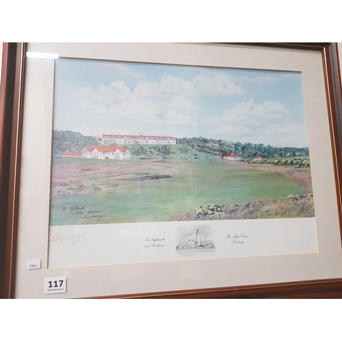 117 - TURNBERRY PRINT SIGNED BY BILL WAUGH