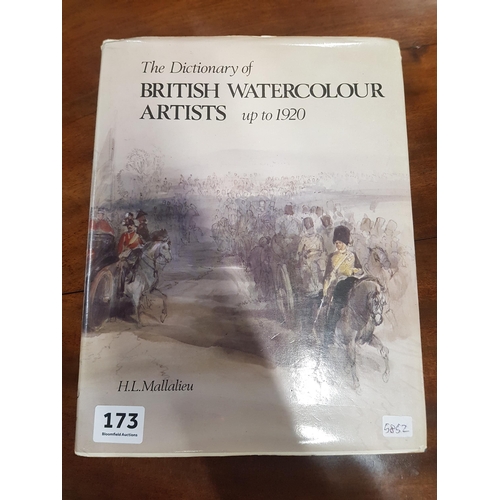 173 - ART BOOK: BRITISH WATERCOLOUR ARTISTS