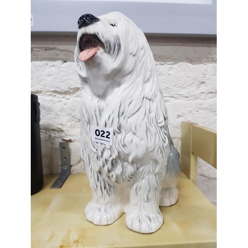 22 - SHEEP DOG BY BESWICK - 30CM - GOOD CONDITION