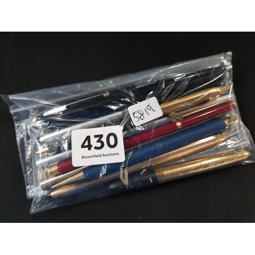 430 - COLLECTION OF VINTAGE PENS