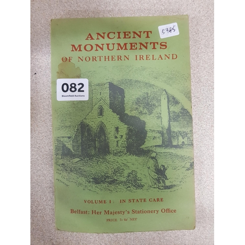 82 - OLD LOCAL BOOK: ANCIENT MONUMENTS OF NORTHERN IRELAND