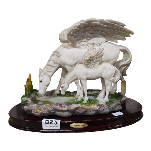 23 - WINGED HORSE FIGURE