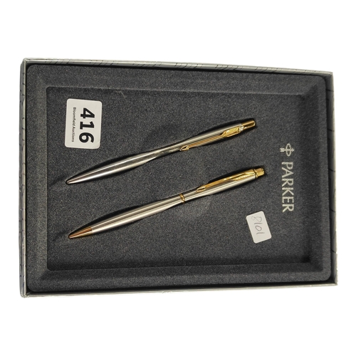 416 - PARKER PEN & PENCIL SET