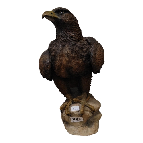 81 - HEAVY GOLDEN EAGLE FIGURE 12