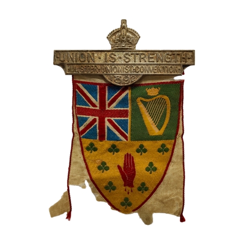 282 - 1892 UNIONIST CONVENTION BADGE