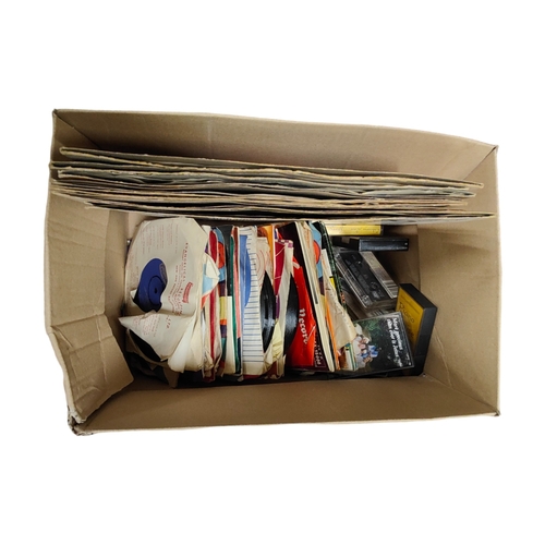 34 - BOX OF RECORDS