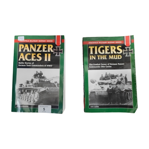 5 - TWO BOOKS ON GERMAN TANKS