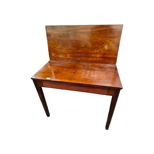 183 - GEORGIAN TURNOVER LEAF GATE LEG TABLE