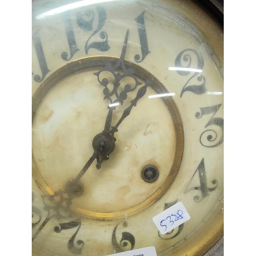 7 - VICTORIAN WALL CLOCK