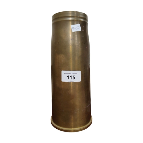 115 - MILITRY BRASS SHELL