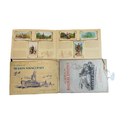 457 - 6 VINTAGE CIGARETTE CARD ALBUMS