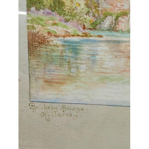 37 - WATERCOLOUR - BRICKEEN BRIDGE KILLARNEY