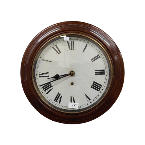 17 - ANTIQUE CLOCK