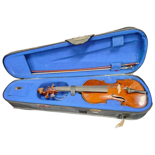 26 - 1/2 SIZE VIOLIN & BOW