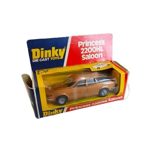 394 - BOXED DINKY MODEL 123 AUSTIN PRINCESS 2200 HL SALOON, BRONZE