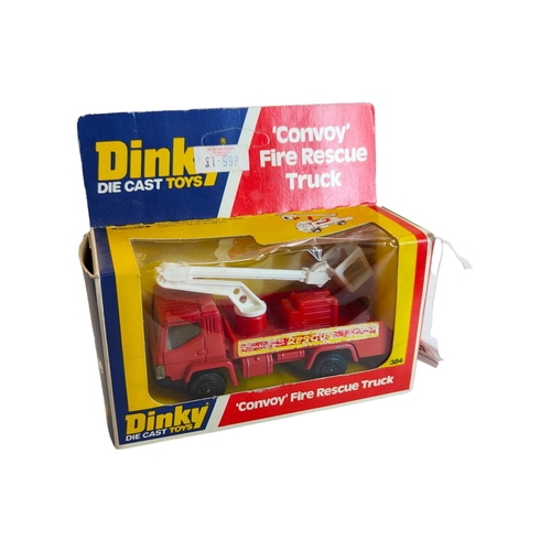 402 - BOXED DINKY MODEL 384, CONVOY FIRE RESCUE TRUCK, RED