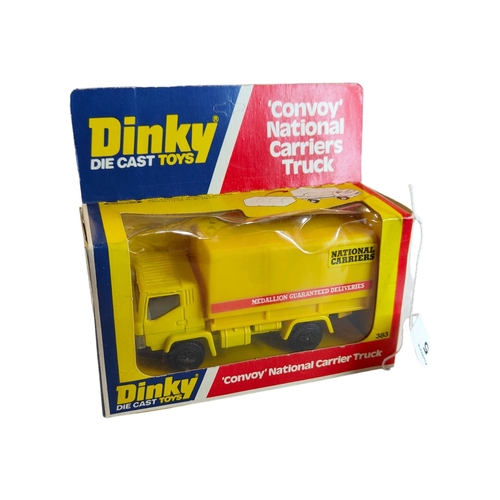 405 - BOXED DINKY MODEL 383, CONVOY NATIONAL CARRIER TRUCK