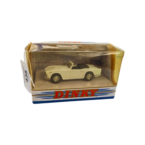 438 - DINKY/MATCHBOX MODEL DY20, 1965 TRIUMP TR4A, WHITE