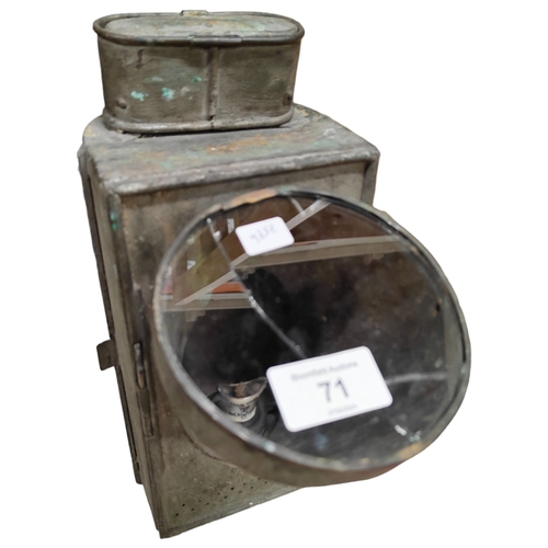 71 - 1920'S ROAD LAMP - KELVIN BOTTOMLAY & BAIRD LTD