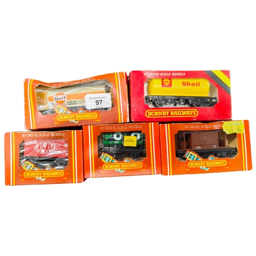 97 - 5 BOXED HORNBY 00 GAUGE MODELS