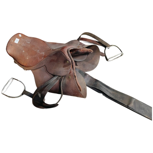 125 - VINTAGE SADDLE