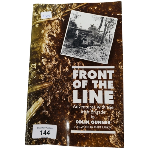 144 - BOOK: FRONT OF THE LINE IRISH BRIGADE