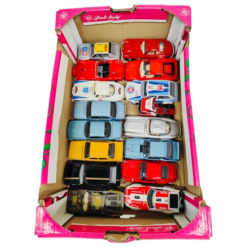 17 - BOX LOT OF MODEL CARS