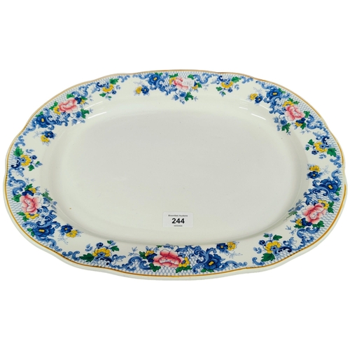 244 - VICTORIAN PLATTER